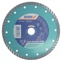 TARCZA DIAMENTOWA TURBO DO GLAZURY, GRESU DEDRA H1104 230MMX22,2MM