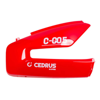 Cedrus C-GO-5R-MB5 Scooter Right Rear Fender, Red, 290214