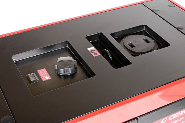 CEDRUS DG12E-3F GENERÁTOR GENERÁTOR 12kW / 20 hp 230/400V AVR TICHÁ VERZE CEDRUS 12 kW KD292FA DIESEL