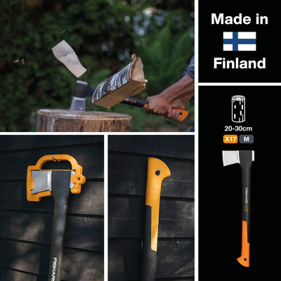 FISKARS X17 DŘEVĚNÉ ŠTÍPACÍ PENČÍŘE Fiskars X17 M 1015641 - OFICIÁLNÍ DISTRIBUTOR - AUTORIZOVANÝ PRODEJCE FISKARS