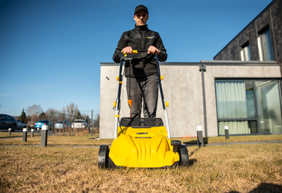 LEADER WNW1400 ELECTRIC LAWN SCARIFIER 2IN1 AERATOR AERATOR + 2 ROLLERS 1400W - OFFICIAL DISTRIBUTOR - AUTHORIZED LIDER DEALER