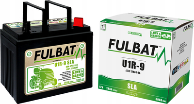 FULBAT U1R-9 Baterie pro zahradní traktory 12V 28Ah 300A P+ SLA/AGM 550902 - OFICIÁLNÍ DISTRIBUTOR - AUTORIZOVANÝ PRODEJCE CEDRUS