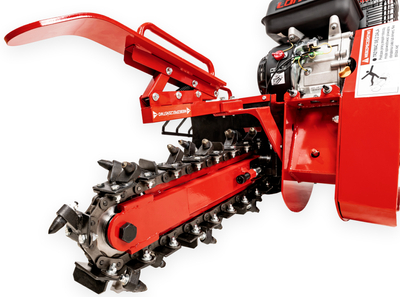 CEDRUS KP02 DR-TR-70 SHOOTING SHOVER FOR GARDENING SPRINEL MINICOPPER FOR LAYING PIPES, WIRES, CABLES, etc. 6.5 hp / 45 cm - EWIMAX - OFFICIAL DISTRIBUTOR - AUTHORIZED DEALER CEDRUS