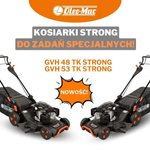 OLEO MAC GVH 48TK STRONG PETROL LAWN MOWER WITH DRIVE STEEL HOUSING OO-OTHGVH48TK REINFORCED - OFFICIAL DISTRIBUTOR - AUTHORIZED OLEO-MAC DEALER
