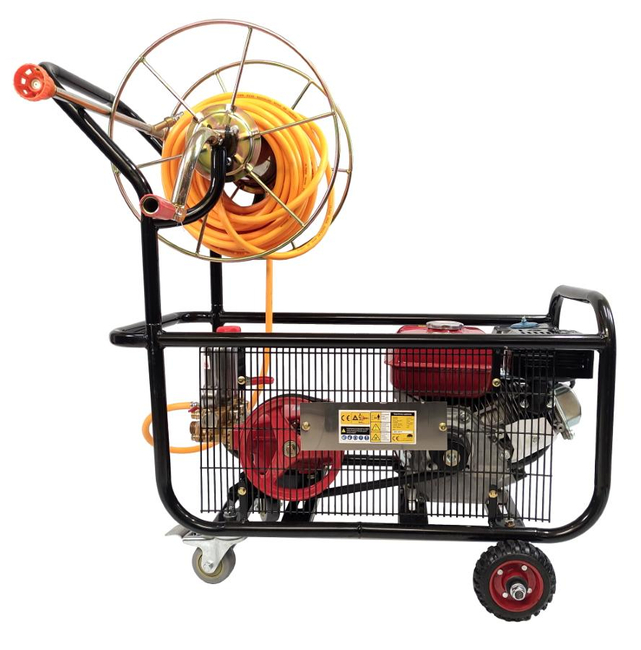 MASTERCUT OS-S22-T S30-T DIESEL WHEELBARROW TROLLEY SPRAYER ON WHEELS