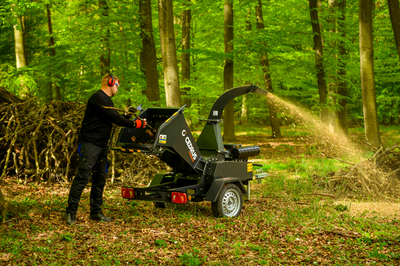 Cedrus R13 Rozdrabniacz Spalinowy Rębak Komunalny 24 KM do gałęzi 13cm z Homologacją Drogową