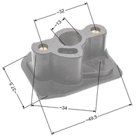 NAC CG330 carburetor connector NZ71 market mowers