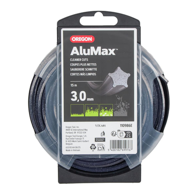 Żyłka tnąca 3.0 mm x 15 m OREGON AluMax/Nylium 110986E