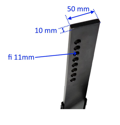 MASTERCUT 8001016 ONE-SIDED PLOW FOR MASTERCUT BK55 8001016 SOIL PLANTER