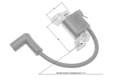 B&S Intek OHV ignition module ORIGINAL PART 595554