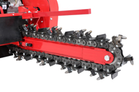 FAWORYT SK600 GARDEN SHOVER SHOVER SPRINKLER MINIKOPRAKA for laying pipes, conduits, cables etc. 15hp / 60cm