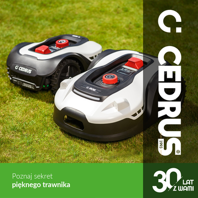 CEDRUS M10 AUTOMATIC MOW MOWING ROBOT 1000m2 - OFFICIAL DISTRIBUTOR - AUTHORIZED DEALER CEDRUS