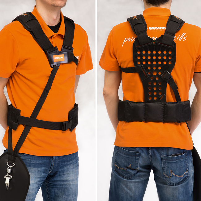 DAEWOO DABC 520 PETROL LAWN MOWER TRIMMER GRUBBER POWER 1.9KM - OFFICIAL DISTRIBUTOR - AUTHORIZED DAEWOO DEALER