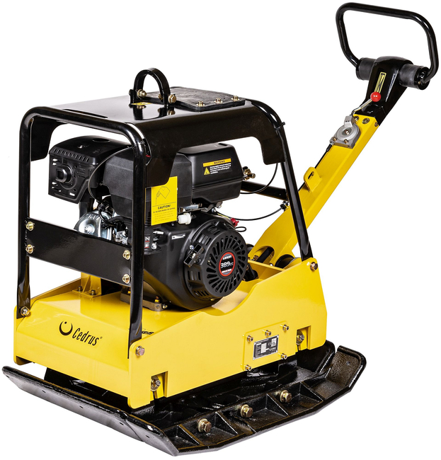 CEDRUS ZG05 ZAGĘSZCZARKA DO GRUNTU SPALINOWA 260 KG Z REWERSEM HYDRAULICZNYM DWUKIERUNKOWA PRZÓD-TYŁ UBIJARKA PŁYTOWA 13 KM + PŁOZY POSZERZAJĄCE - AUTORYZOWANY DEALER CEDRUS