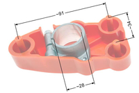 NAC shock absorber cover TT-BC520-2 BP520-30KA-T BP-C520-30KA-T BP1456-520-30KA mowers marketow NZ436