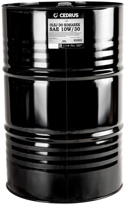 CEDRUS MOTOROVÝ OLEJ 10W-30 200L KOŠÍK PRO SEKAČKY, TRADRACKY, ZEMĚMÍTKA, MYČKY PŮDY NAC,OLEO-MAC,STIHL,B&S Briggs & Stratton,HONDA,SUBARU atd. pro čtyřtaktní motory - EWIMAX - OFICIÁLNÍ DISTRIBUTOR - AUTORIZOVANÝ PRODEJCE CEDRUS