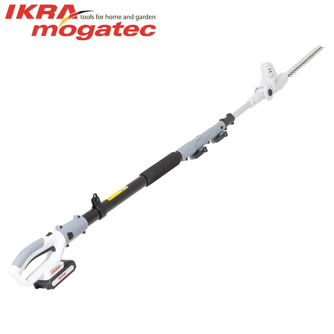 IKRA ICPH 2040 SEKATOR NOŻYCE DO ŻYWOPŁOTU AKUMULATOROWE NA WYSIĘGNIKU 20V PREMIUM OB-IKRICPH2040 EWIMAX - OFICJALNY DYSTRYBUTOR - AUTORYZOWANY DEALER IKRA