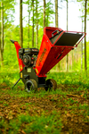Cedrus RB02 rozdrabniacz spalinowy rębak do gałęzi 10 cm Loncin 6,5 KM