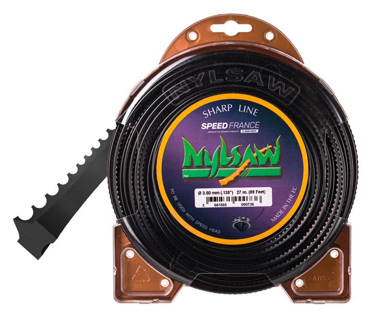 Żyłka tnąca 3.5/27m Nylsaw czarna NS004698