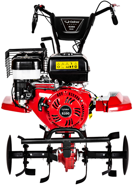 CEDRUS GL06 SPRELINAL PLOTTILLER 13hp / 135cm TRAILER + LARGE WHEELS PUSHED FOR FREE - EWIMAX - OFFICIAL DISTRIBUTOR - AUTHORIZED DEALER CEDRUS