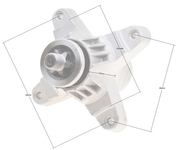 Adaptér pro sekačky MTD se 4 šrouby gw6ram RO9288