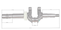 Zongshen Xp140 4.5Hp 22.2mm crankshaft 100003576