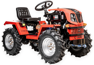 CEDRUS C-TUR 18D 4x4 MINI AGRICULTURAL TRACTOR SPRINTER MULTIFUNCTIONAL DIESEL KAMA 195FE 18KM 4x4 - OFFICIAL DISTRIBUTOR - AUTHORIZED DEALER CEDRUS