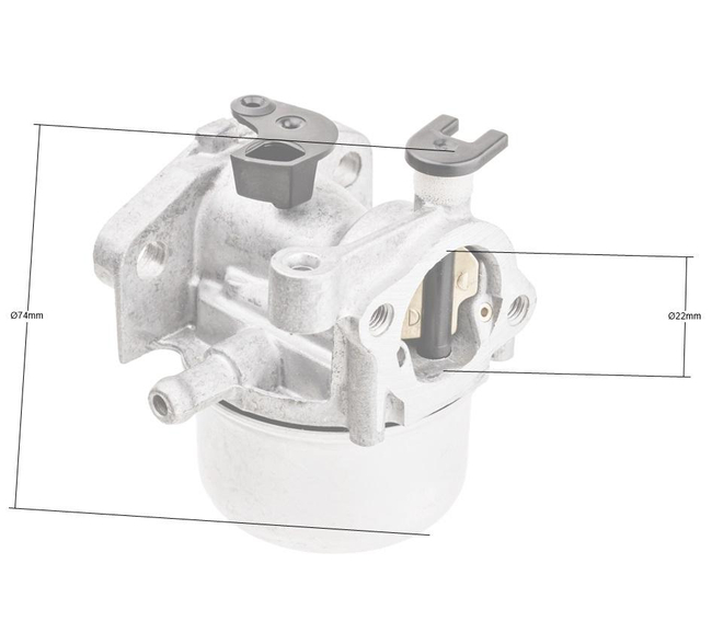 Gaźnik B&S Quantum ssanie aut SERIES 600 CZĘŚĆ ORYGINALNA 799871