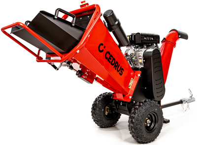 Cedrus RB02 PRO Rozdrabniacz Spalinowy Rębak do Gałęzi 12 cm Loncin 7 KM