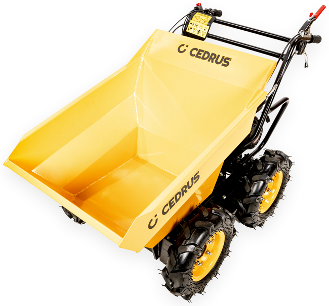 CEDRUS TR300 GARDEN CONSTRUCTION TRUCKER TRANSPORTER 4x4 dump truck - OFFICIAL DISTRIBUTOR - AUTHORIZED DEALER CEDRUS