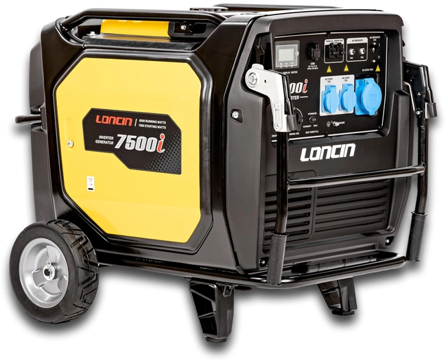 LONCIN LC7500i AGREGAT GENERATOR INWERTOROWY PRĄDOTWÓRCZY INWERTEROWY 230V 7.5 KW ESTART - ROZRUSZNIK Atlas Copco P6000I -  EWIMAX - OFICJALNY DYSTRYBUTOR - AUTORYZOWANY DEALER CEDRUS