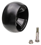 Mower unit guide wheel + bolt and nut