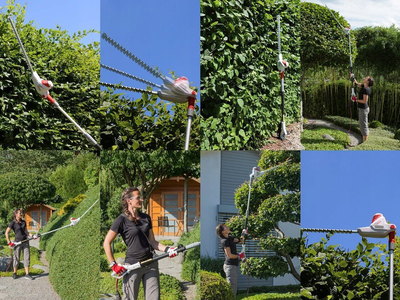 IKRA ITHS 600 ELECTRIC BOOM HEDGE TRIMMER POWER 600 W PREMIUM OB-IKRITHS600 EWIMAX - OFFICIAL DISTRIBUTOR - AUTHORIZED IKRA DEALER