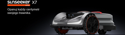 SUNSEEKER CEDRUS ORION X7 BY SUNSEEKER RTK C-MOW X7 AUTOMATIC MOWING ROBOT 3000m2 - OFICIÁLNÍ DISTRIBUTOR - AUTORIZOVANÝ PRODEJCE CEDRUS