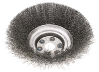 Brush for cleaning paving stones steel wire 200x0.30x25.4mm ACC0186