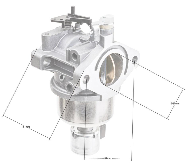 B&S Nikki Mod carburetor. 31 OHV ORIGINAL PART 594593