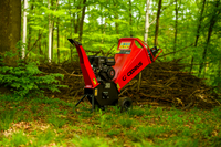 Cedrus RB02 rozdrabniacz spalinowy rębak do gałęzi 10 cm Loncin 6,5 KM