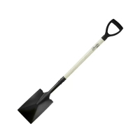 Dedra Garden 80C007 Łopata szpadel prosty sztychówka, trzonek drewniany, uchwyt D 120 cm