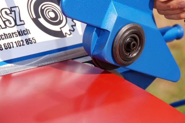 NOŻYCE KRĄŻKOWE GILOTYNA DO BLACHY Prod-Masz NK 0.8 mm EWIMAX