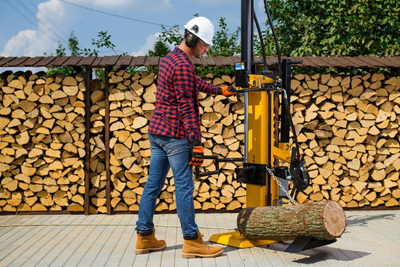 CEDRUS LS09 HYDRAULIC ELECTRIC WOOD SPLITTER CEDRUS LS09V VERTICAL CHIPPER PRESSURE 14 TONS CEDLS09V - EWIMAX - OFFICIAL DISTRIBUTOR - AUTHORIZED CEDRUS DEALER