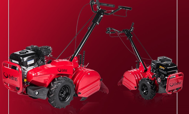 CEDRUS GL03 PRO-B&S SPRINAL PLANT-GARDENER WITH DRIVE CULTIVATOR 6,5 HP / 45cm B&S Briggs&Stratton GL03 engine - EWIMAX - OFICIÁLNÍ DISTRIBUTOR - AUTORIZOVANÝ PRODEJCE CEDRUS