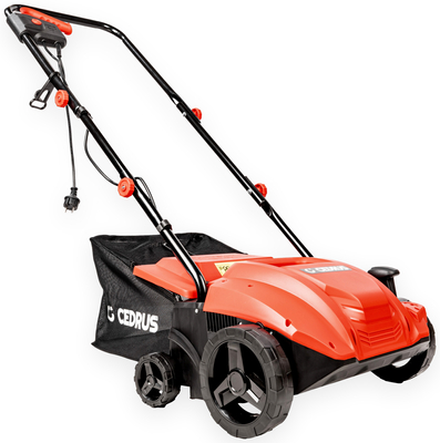 CEDRUS WE32 2 v 1 provzdušňovač trávníku + 2 válce 1500W / 32cm CEDWE32 - EWIMAX - OFICIÁLNÍ DISTRIBUTOR - AUTORIZOVANÝ PRODEJCE CEDRUS