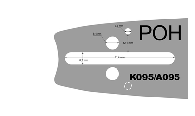 Vodicí tyč 15 3/8 1,5 mm K095 SUGIHARA VH2L-8Q37-A