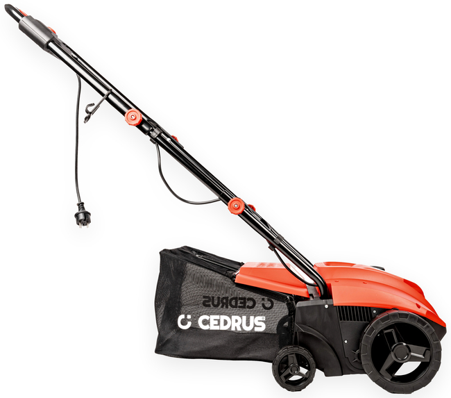 CEDRUS WE32 2 v 1 provzdušňovač trávníku + 2 válce 1500W / 32cm CEDWE32 - EWIMAX - OFICIÁLNÍ DISTRIBUTOR - AUTORIZOVANÝ PRODEJCE CEDRUS
