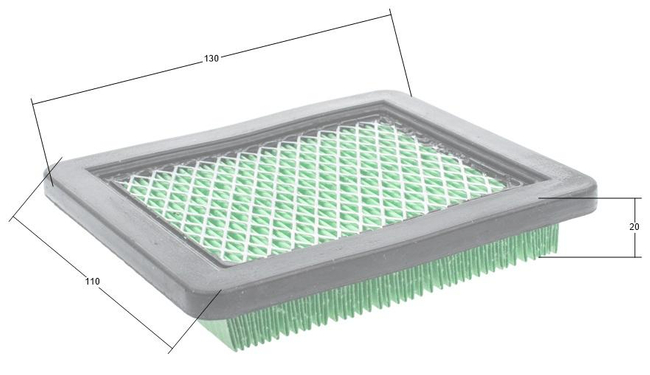 Honda GCV135/GCV160 GC135 air filter 8R03-13