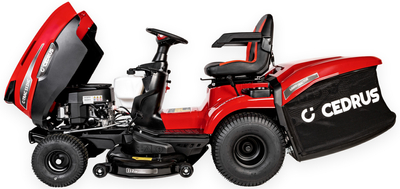 CEDRUS C-TRAC 112HC-300 LUX Rear-Dump Self-Propelled Lawn Mower HYDROSTAT 112cm 2 CYLINDRES C-TRAC-102HC EWIMAX OFFICIAL DISTRIBUTOR - AUTHORIZED DEALER CEDRUS