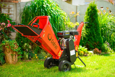 Cedrus RB02 rozdrabniacz spalinowy rębak do gałęzi 10 cm Loncin 6,5 KM