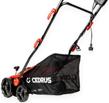 CEDRUS WE38 GREEN AREATOR 2-in-1 AERATOR + 2 ROLLERS 1800W / 38cm CEDWE38 - EWIMAX - OFFICIAL DISTRIBUTOR - AUTHORIZED DEALER CEDRUS