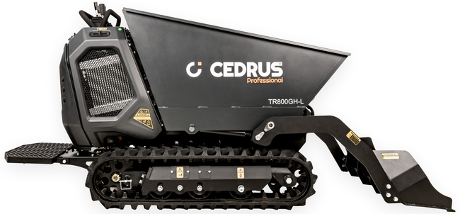 CEDRUS TR800GH-L CONSTRUCTION TROLLEY TRANSPORTER Self-propelled combustion sponge garden dump truck Cedrus Professional CEDTR800GH-L - OFFICIAL DISTRIBUTOR - AUTHORIZED DEALER CEDRUS