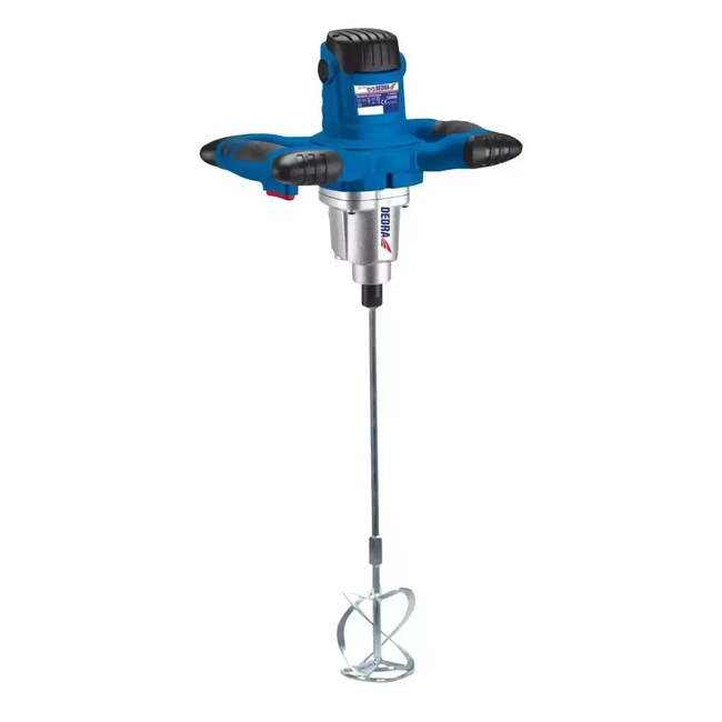 DEDRA DED7928 1200W ELECTRIC STIRRER, 2-SPEED, 120MM, FOR MORTAR, PLASTER, ADHESIVES, PAINTS AND VARNISHES